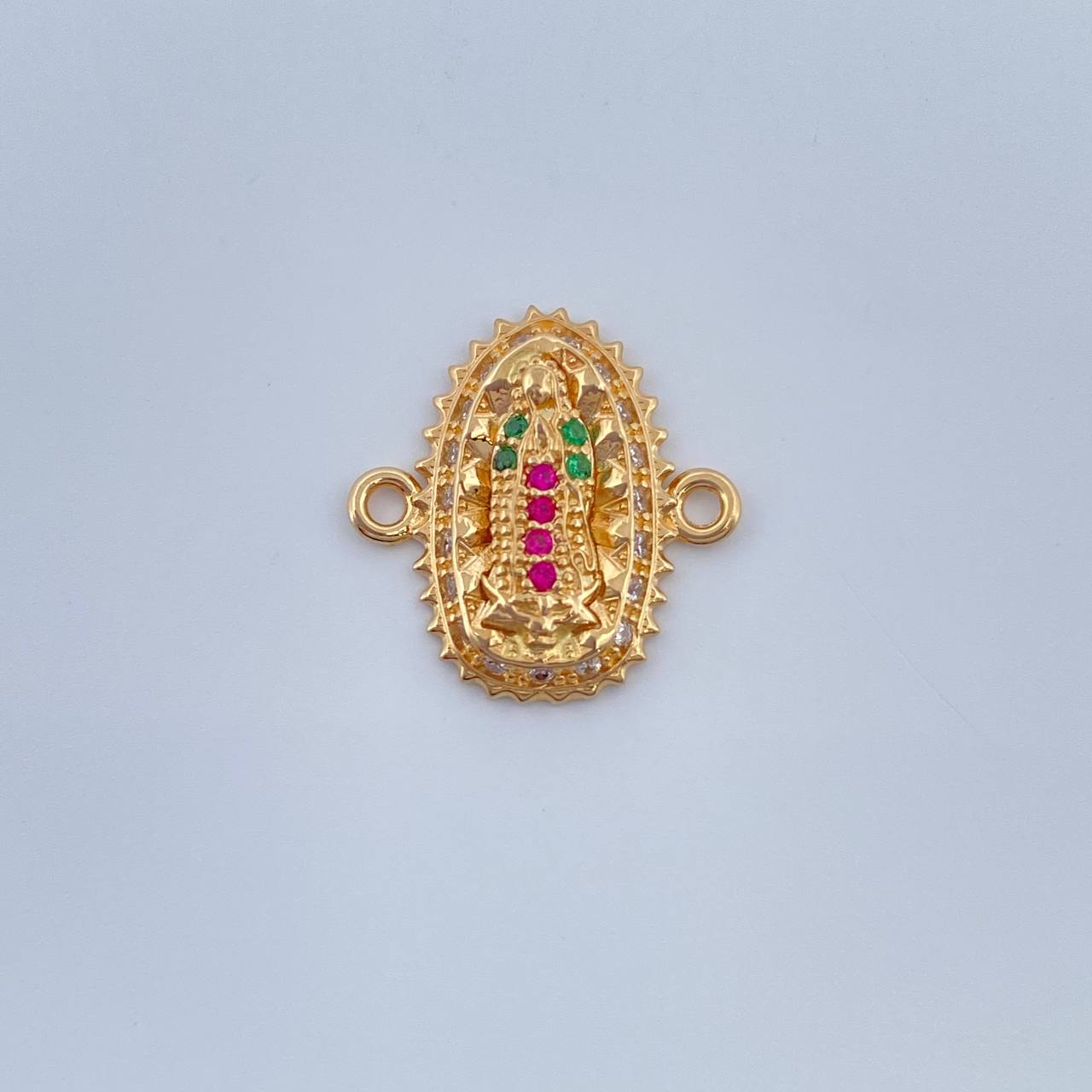 Herraje Virgen De Guadalupe 1.35gr / Oro Amarillo 18K $