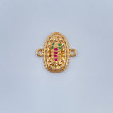 Herraje Virgen De Guadalupe 1.4gr / Oro Amarillo 18K $