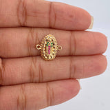 Herraje Virgen De Guadalupe 1.35gr / Oro Amarillo 18K $