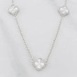 Cadena Aro Seguido Trebol 9.6g / 21 3/4 in / 1.5mm Plata 925