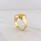 Anillo Corona 3.45g / T10 1/4 Oro Amarillo 18K