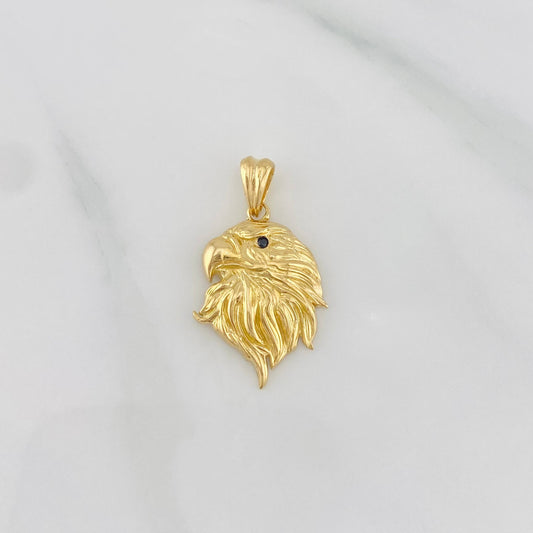 Pendant Eagle 3.9g / 1 1/4 in Yellow Gold 18K