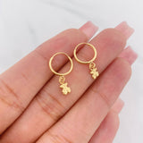 Candongas Oso Ts 0.6g / 3/4 in Oro Amarillo 18K