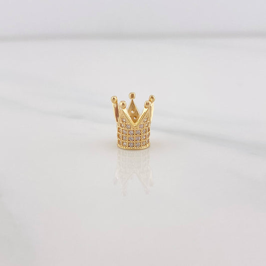 Herraje Corona 1.7g / 1/2 in Oro Amarillo 18K