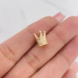 Herraje Corona 1.7g / 1/2 in Oro Amarillo 18K