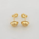 Topos Silueta Corazon 0.55g / in / 4.6mm Oro Amarillo 18K