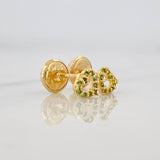 Topos Silueta Corazon 0.55g / in / 4.6mm Oro Amarillo 18K