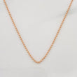 Cadena Mini Militar 2.35g / 24 in / 1mm Oro Rosa 18K
