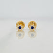Flower Stud Earrings 0.5g / in / 4mm Yellow Gold 18K