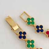 Bracelet Flores 9.8g / 6 1/4 in / 5.93mm 18K Yellow Gold