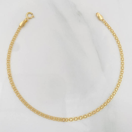 Pulso China 1.55g / 7 1/2 in / 2.06mm Oro Amarillo 18K