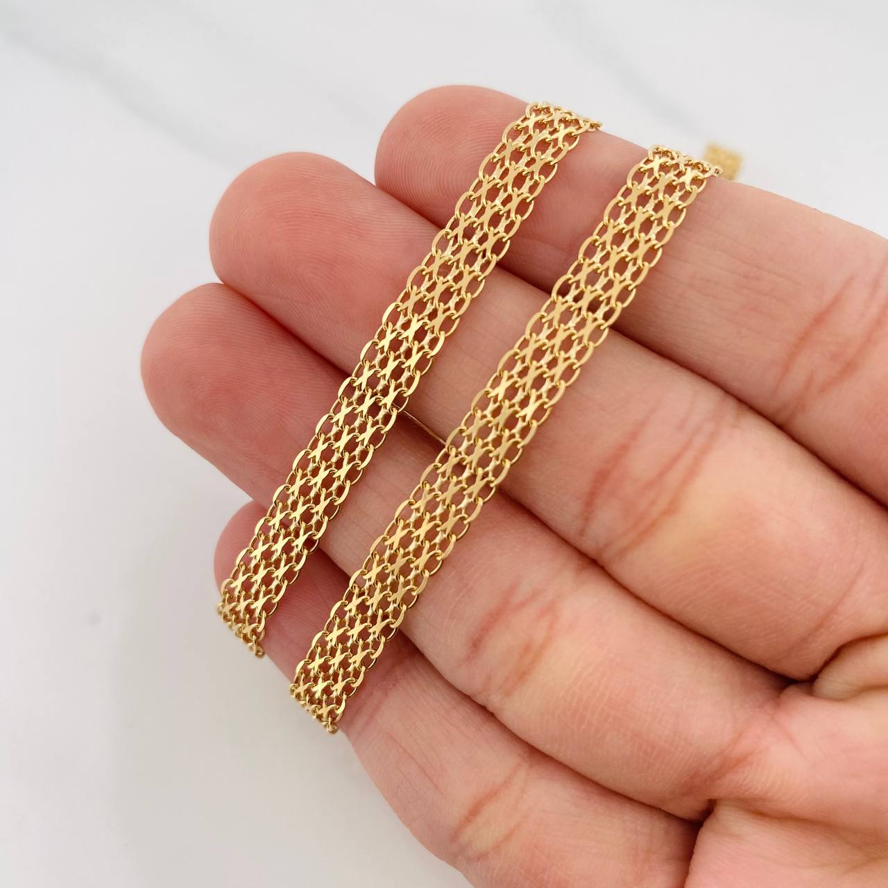 Bismark Chain 11.65g / 20 in / 5.66mm Yellow Gold 18K