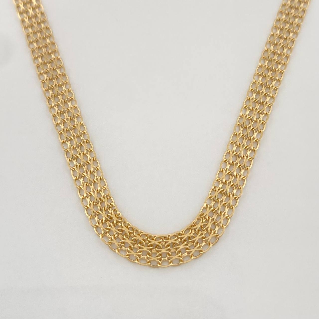 Bismark Chain 7.1g / 20 in / 4.25mm Yellow Gold 18K