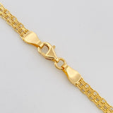 Cadena China 5.3g / 24 in / 2.89mm Oro Amarillo 18K