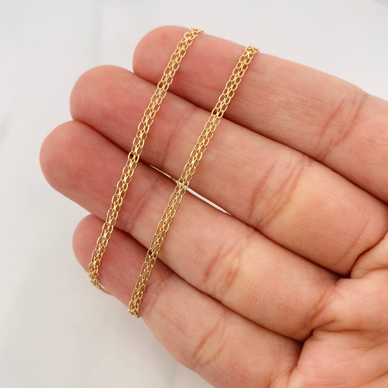 Bismark Chain 6.9g / 24 in / 2.84mm Yellow Gold 18K