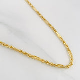 Cadena Lazo Especial 11.8g / 24 in / 2.96mm Oro Amarillo 18K