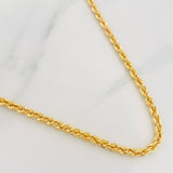 Cadena Lazo 7.5g / 26 in / 2.94mm Oro Amarillo 18K