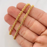 Cadena Lazo 7.5g / 26 in / 2.94mm Oro Amarillo 18K