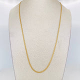Bismark Chain 6.95g / 24 in / 2.81mm Yellow Gold 18K
