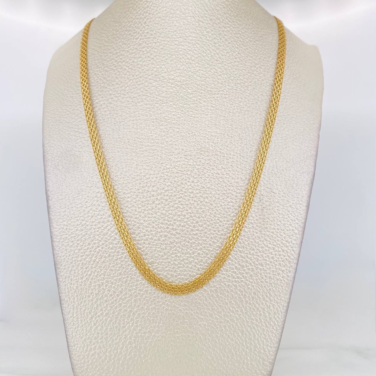 Bismark Chain 7.1g / 20 in / 4.25mm Yellow Gold 18K
