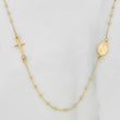 Miraculous Virgin Rosary Chain 2.25g / 18 in / 1mm 18K Yellow Gold
