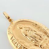 Pendant Virgin of Guadalupe 3.2 g / 1 3/4 in Yellow Gold 18K