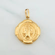 Dije San Benito 2.1 g / 1 1/4 in Oro Amarillo 18K