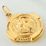 Dije San Benito 1.35 g / 1 in Oro Amarillo 18K