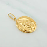 Pendant Miraculous Virgin 1.6 g / 1 1/4 in 18K Yellow Gold