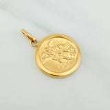 Dije San Migel Arcangel 1.4 g / 1 in Oro Amarillo 18K