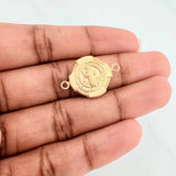 Herraje San Benito 1.3 g / 1 in Oro Amarillo 18K