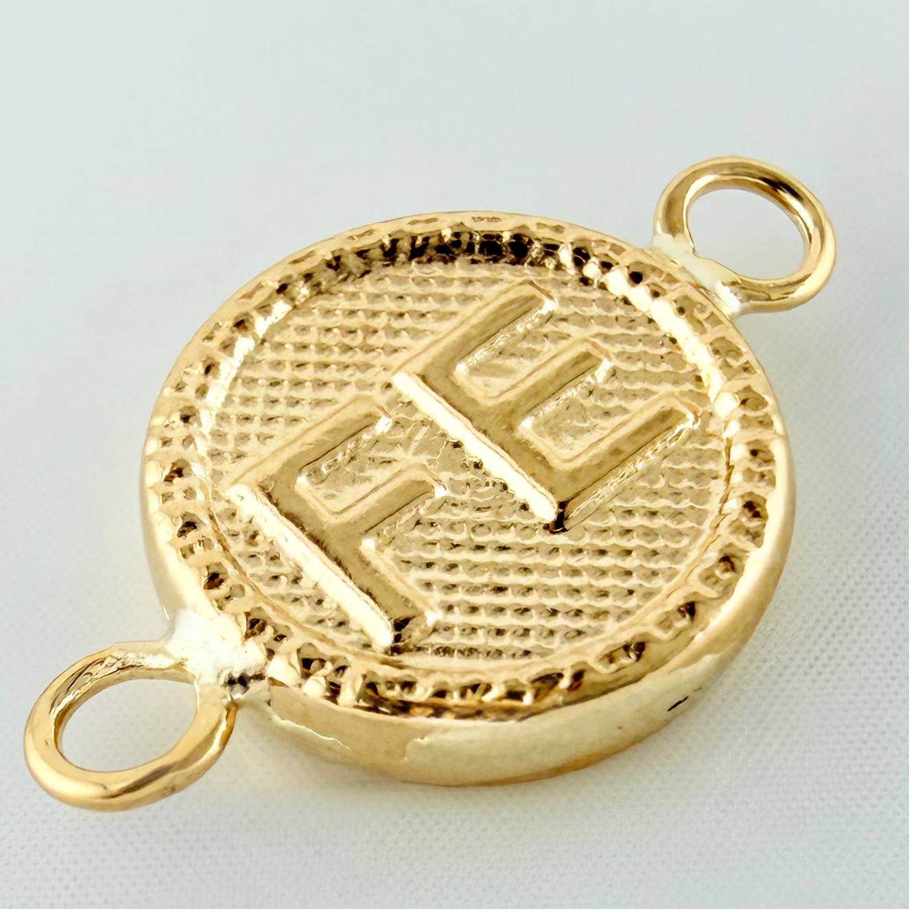 Herraje Fe 0.55 g / 1/2 in Oro Amarillo 18K