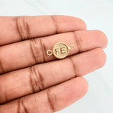 Herraje Fe 0.55 g / 1/2 in Oro Amarillo 18K