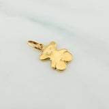Dije Oso Ts 0.6 g / 3/4 in Oro Amarillo 18K