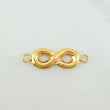 Herraje Infinito 0.75 g / 3/4 in Oro Amarillo 18K