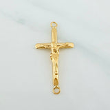 Herraje Cruz Cristo 0.85 g / 1 1/4 in Oro Amarillo 18K