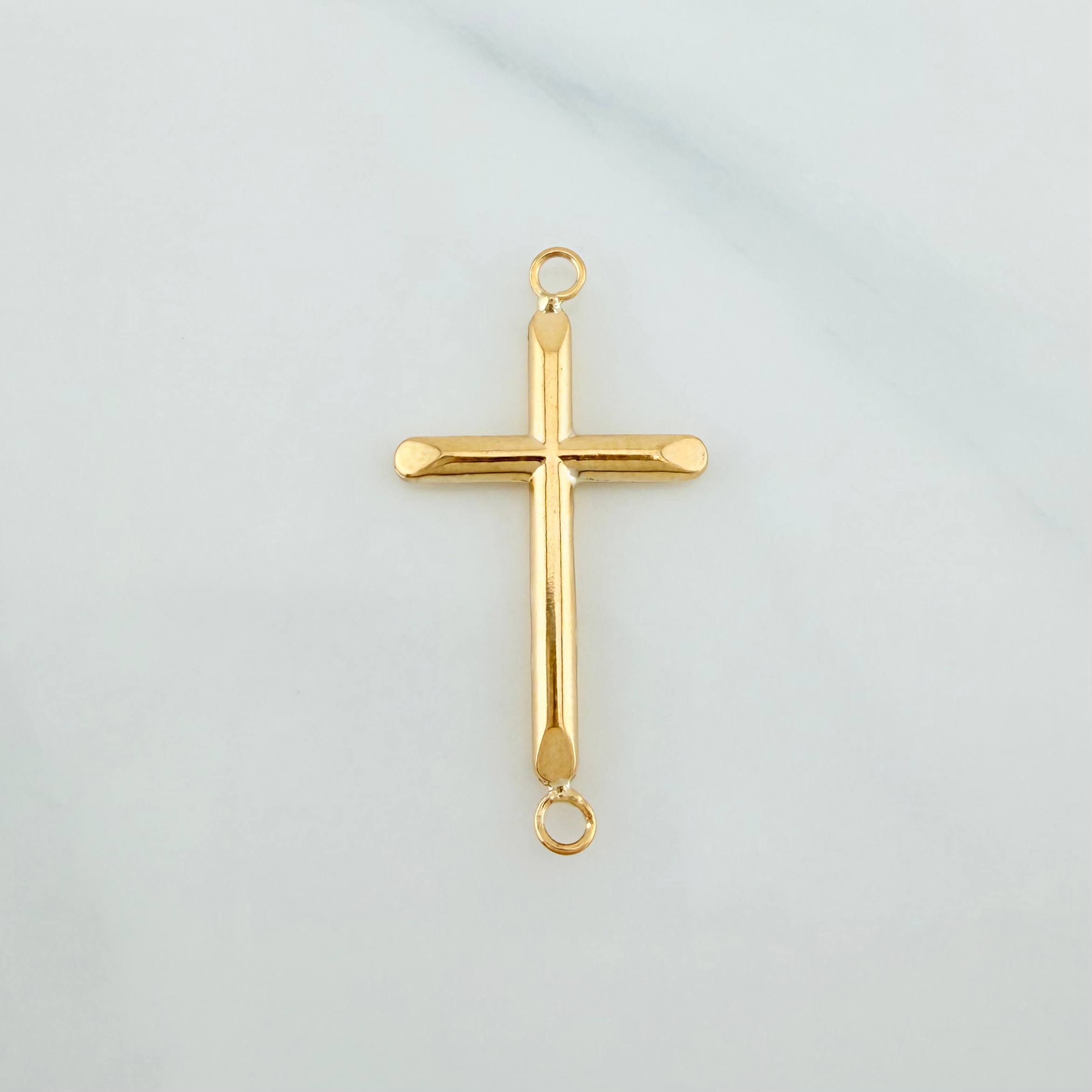 Charm Cross 0.85 g / 1 1/4 in Yellow Gold 18K
