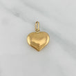Dije Corazon Soplado 1.15 g / 3/4 in Oro Amarillo 18K