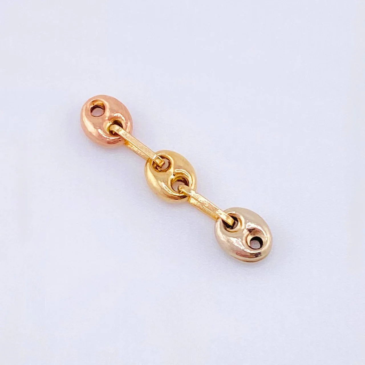 Charm Retazo Gc 0.25 g / 3/4 in Three Golds 18K