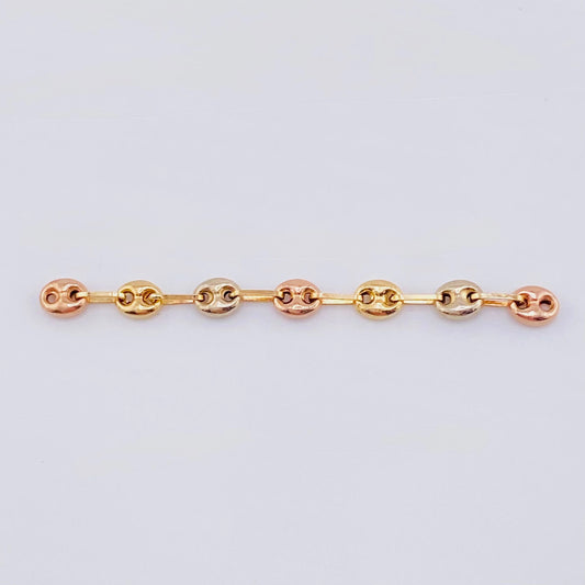 Herraje Retazo Gc 0.6 g / 2 in Tres Oros 18K