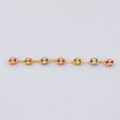Charm Retazo GC 7 Links 0.65gr / 2 in / 4.2mm Three Golds 18K ©
