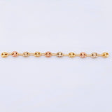 Charm Retazo GC 10 Links 1.1gr / 3 in / 4.2mm Three Golds 18K