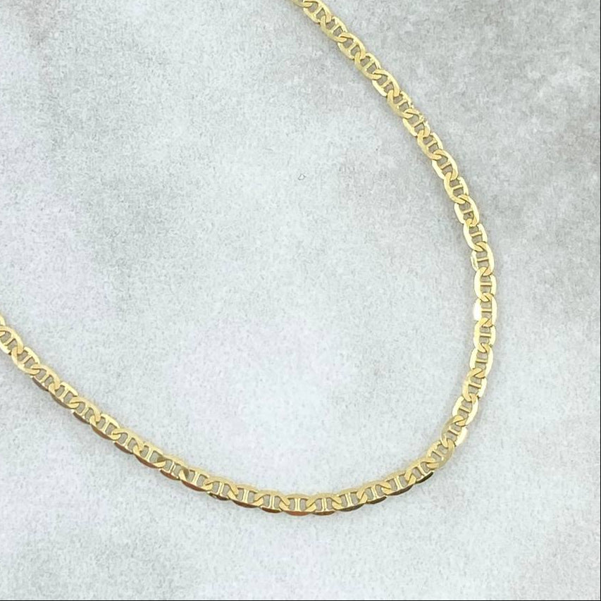 Cadena Escalera 2.7gr / 19 3/4 in / Oro Amarillo +3 18K !
