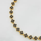 Bracelet Flores 11.25g / 7 in / 6mm Yellow Gold 18K
