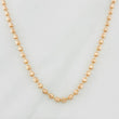 Half Moon Military Chain 8.85g / 24 in / 2.34mm 18K Rose Gold