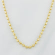 Half Moon Military Chain 10.65g / 24 in / 2.3mm 18K Yellow Gold