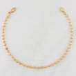 Half Moon Military Bracelet 3.6g / 7 in / 2.4mm 18K Rose Gold