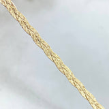 Herringbone Chain Braided 5.85gr / 40cm / 3.5mm Double Sided Yellow Gold +4