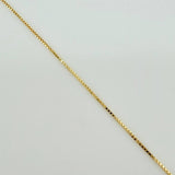 Venetian Chain Set + Saint Benedict Pendant / 1.35g / 18 in Yellow Gold 18K