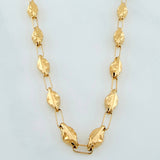 Rustic Chain X 14.1 g / 24 1/2 in / 3.9 mm 18K Yellow Gold